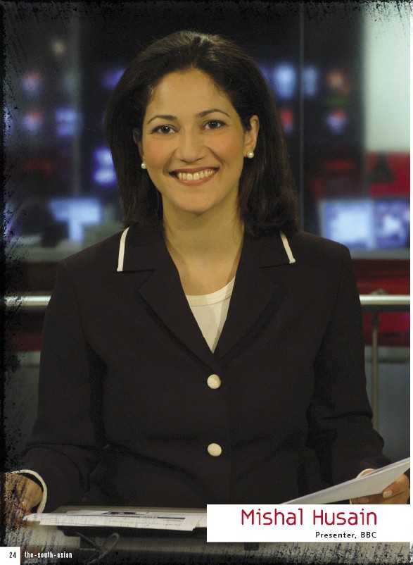 little teen bent over asian news presenter